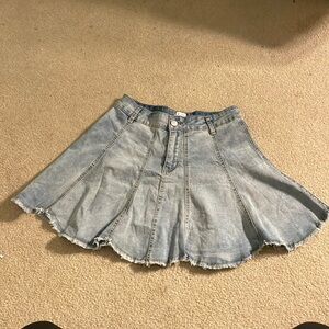 Jean skirt